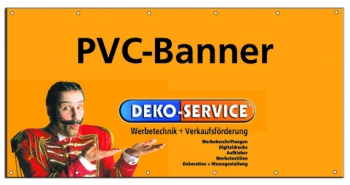 PVC-Banner 1000x2000mm / bedruckt